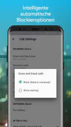 Hiya - Anrufe erkennen/blocken screenshot