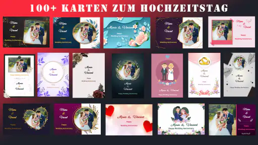 Hochzeitseinladung screenshot
