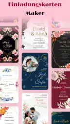 Hochzeitseinladung App screenshot