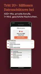 Hushed – Zweite Telefonnummer screenshot
