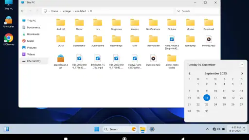 HyperDroid - PC Launcher screenshot