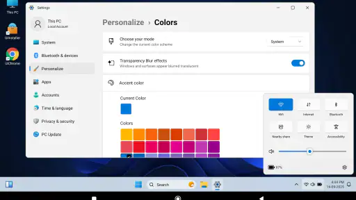 HyperDroid - PC Launcher screenshot