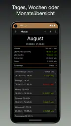 iboChron -Arbeitszeiterfassung screenshot