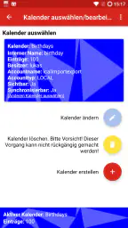 iCal Import/Export CalDAV screenshot