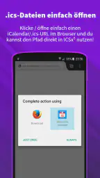 ICSx⁵ – Kalender abonnieren screenshot
