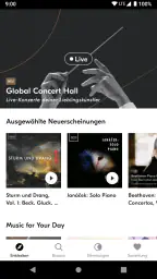 IDAGIO Klassik Streaming screenshot