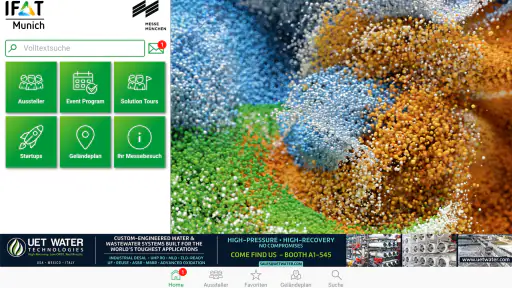 IFAT Munich 2026 screenshot