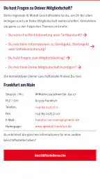 IG Metall App screenshot