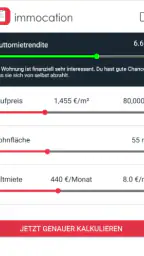 immocation.de - die App screenshot