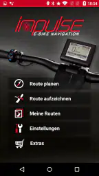 Impulse E-Bike Navigation screenshot