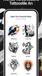 Ink AI – Tattoo designs app screenshot