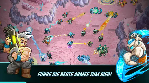 Iron Marines Invasion RTS Game screenshot
