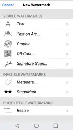 iWatermark+ Watermark Manager screenshot