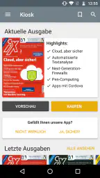iX Magazin screenshot