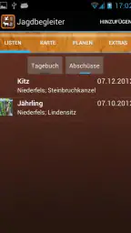 Jagdbegleiter screenshot
