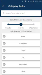 Jango Radio screenshot