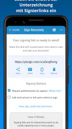 JetSign PDF unterschreiben screenshot