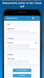 JetSign PDF unterschreiben screenshot