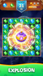 Jewels Adventure Match Blast screenshot