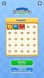 Jigsawcard Solitaire Puzzle screenshot
