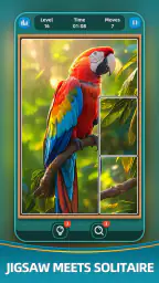 Jigtile: Jigsaw Solitaire screenshot