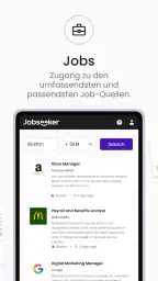 Jobseeker screenshot