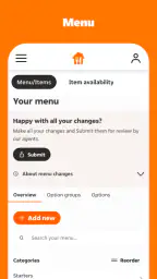 Just Eat Takeaway Partner Hub screenshot