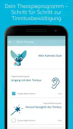 Kalmeda Tinnitus-App screenshot