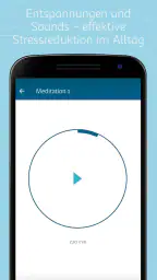 Kalmeda Tinnitus-App screenshot