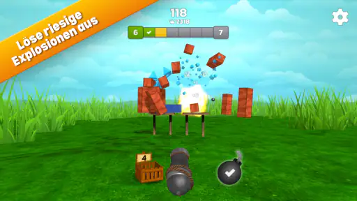 Kanonen Schießen & Ballern 3D screenshot