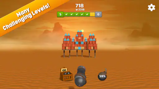 Kanonen Schießen & Ballern 3D screenshot