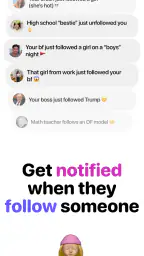Katch: Recent Follow Tracker screenshot