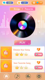 Katseye Piano Game Tiles screenshot