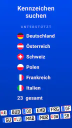 Kennzeichen sammeln und Wiki screenshot