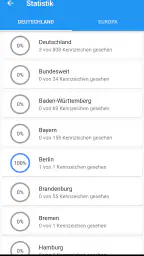 Kennzeichensammler screenshot