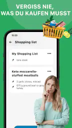 Keto Diät - Low Carb Rezepte screenshot
