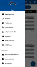 KFZ Fahrtenbuch Deutsch screenshot