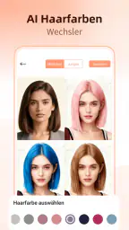 KI Frisuren Simulator - Try-on screenshot