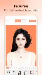 KI Frisuren Simulator - Try-on screenshot