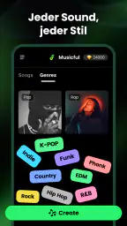 KI Musik & Song Maker Musicful screenshot