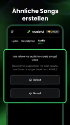 KI Musik & Song Maker Musicful screenshot