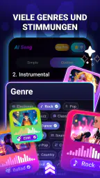 KI Song- & Textgenerator screenshot