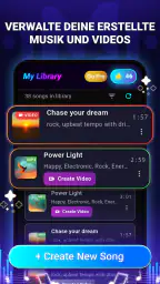 KI Song- & Textgenerator screenshot