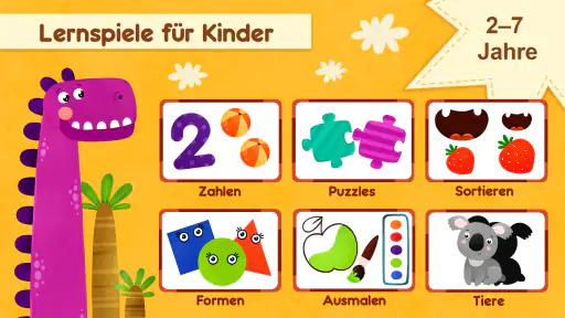 Kinderspiele für Kinder. Dinos screenshot