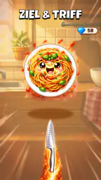 Kitchen Ninja: Messer werfen screenshot