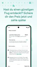 Kiwi.com – billig Flüge buchen screenshot