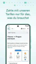 Kiwi.com – billig Flüge buchen screenshot