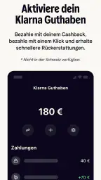 Klarna: Verwalte Geld smarter screenshot