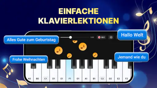 Klavier Lernen: Piano App screenshot