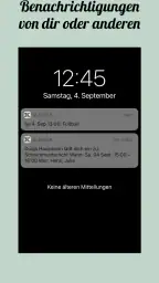 Klender, Familienagenda screenshot